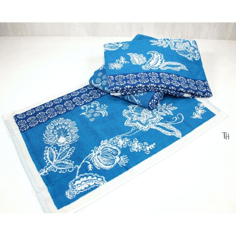 Bassetti  Terry towels for the bathroom | CHIAIA B1 blue | 40 x 60 cm