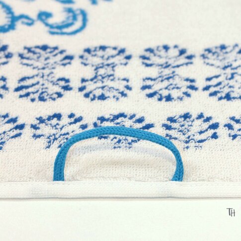 Bassetti  Terry towels for the bathroom | CHIAIA B1 blue | 40 x 60 cm