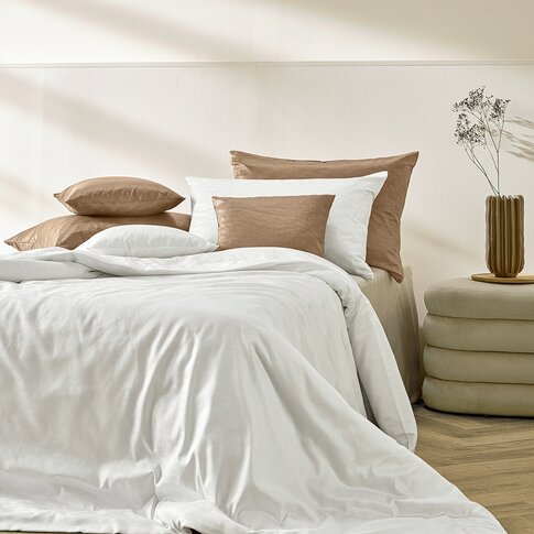 Curt Bauer Bed linen + pillowcases | ALVA col. 0208 offwhite