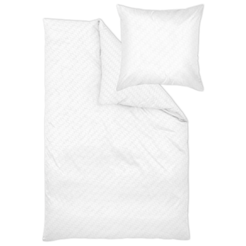 Curt Bauer Bed linen + pillowcases ALVA col. 0208 offwhite | ...different sizes!
