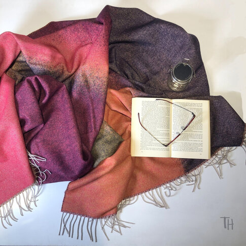 Eagle Products AURORA 102 throw blanket | 100% virgin wool | 135/195 cm