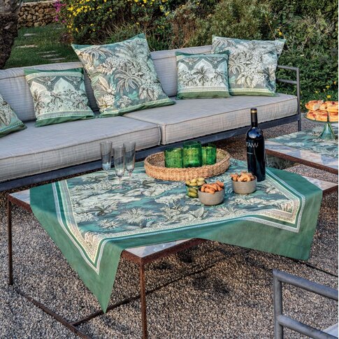 Bassetti  Bassetti table linen | BOBOLI V1 forest | ...from the Tavola collection!