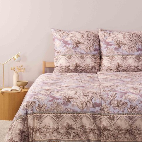 Bassetti   Bed linen + pillowcases | BOBOLI G1 mauve
