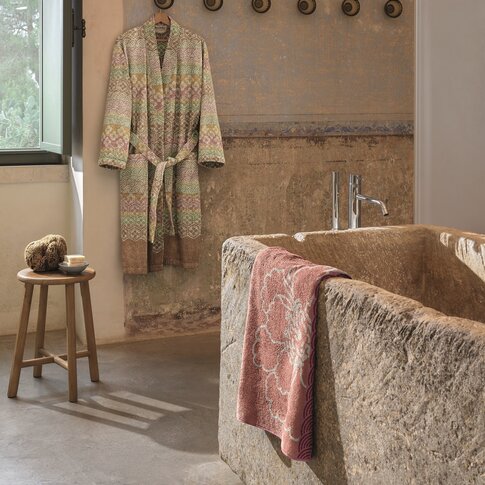 Bassetti  Terry cloth towels | HANAMI 41 rose | 100% cotton