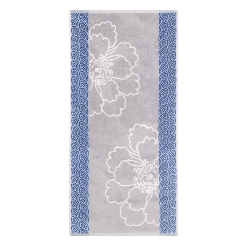 Bassetti  Terry cloth towels | HANAMI G1 blue-grey | 100% cotton