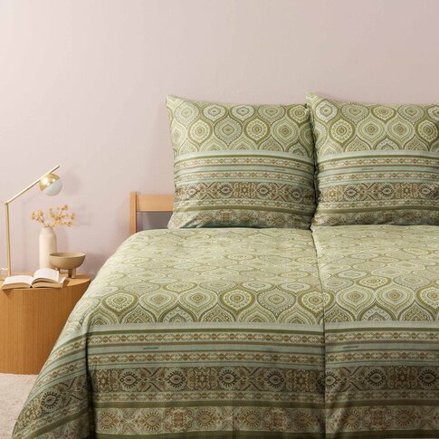 Bassetti   Bed linen + pillowcases | HANBURY V1 green