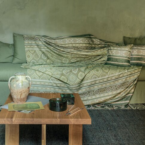 Bassetti  Bassetti Granfoulard | HANBURY V1 green | Das große Tuch...