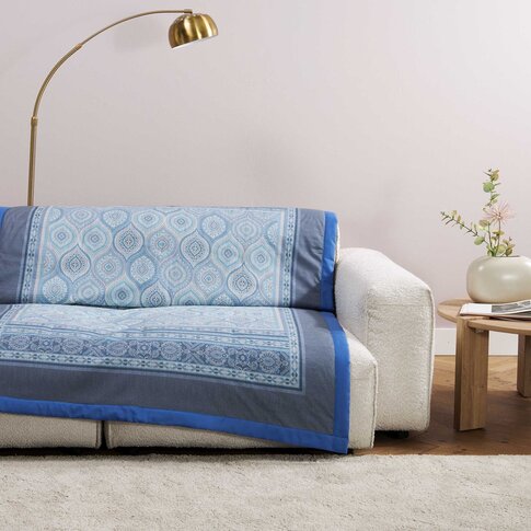 Bassetti  plaid | HANBURY C1 azure | 135/190cm