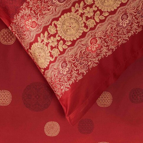 Bassetti  Pillowcases | PALLAVICINO R1 red