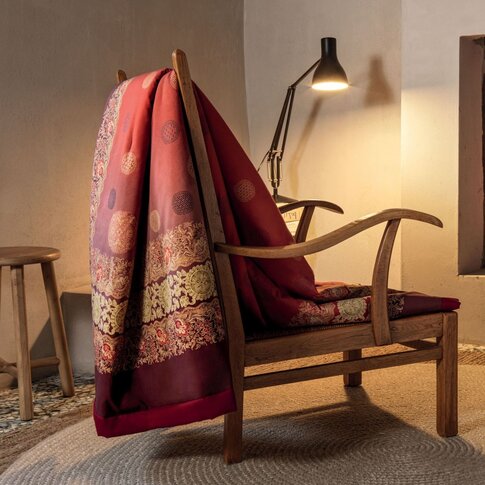 Bassetti  Plaid | PALLAVICINO R1 Rot | ...verschiedene Größen