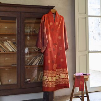 Bassetti  Kimono | PALLAVICINO R1 rot | 100% Baumwolle