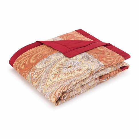 Bassetti  Plaid | ISOLABELLA R1 Rot-Beige | ...verschiedene Größen