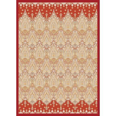 Bassetti  Plaid | ISOLABELLA R1 Red-Beige | ...various sizes
