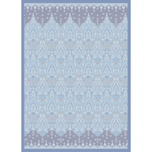 Bassetti  Plaid | ISOLABELLA C1 Azure | 155 x 220 cm