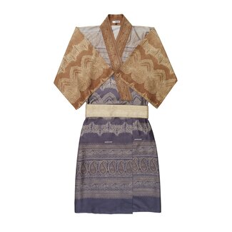 Bassetti  Kimono | BRUNELLESCHI v7 grigio-sand| 100% cotton