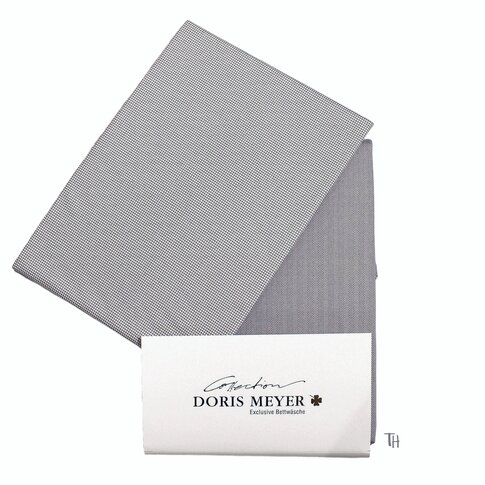 Doris Meyer  Doris Meyer | Interlock jersey | HOUNDSTOOTH-HERRINGBONE | greige-white
