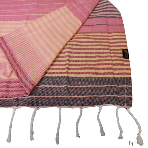 Hamamtuch BIO-SUD | Wine | ca. 100/200 cm | 100%  Bio-Baumwolle