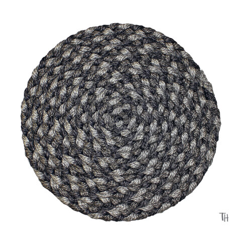 Flecht Teppich LEVANTE col 8 | RUND | 100% Sisal ...auch in Sondermaßen