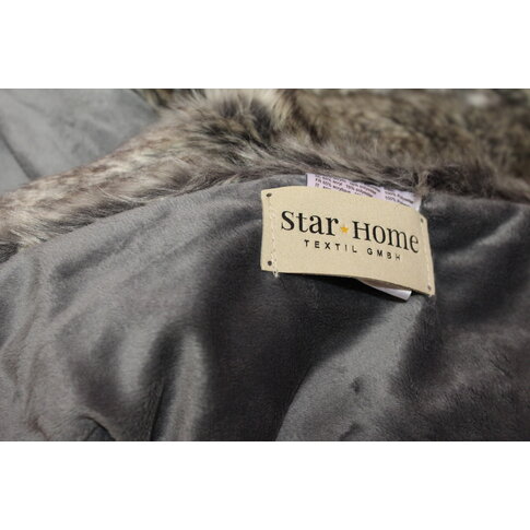 Star Home Textil GmbH GRAY WOLF | Faux fur blankets | 150/200cm