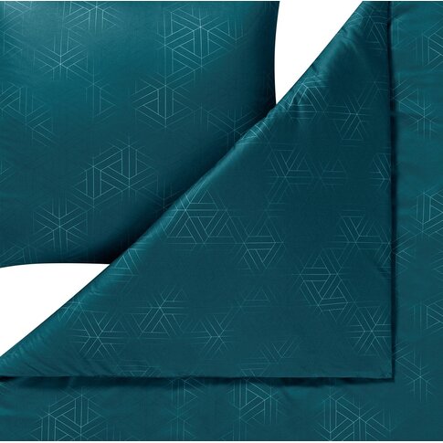 ESTELLA  Bettwäsche PIPPA petrol | 135/200, 80/80 cm | 100%  Mako Interlock Jersey