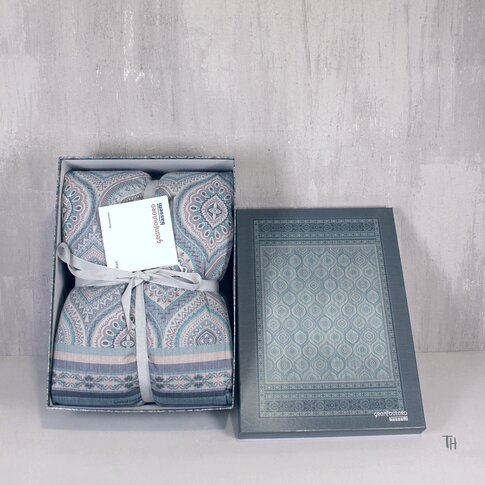 Bassetti  plaid | HANBURY C1 azure | 135/190cm