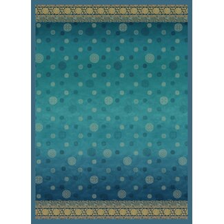 Bassetti  Plaid | PALLAVICINO B1 Petrol-Blau | ...verschiedene Größen