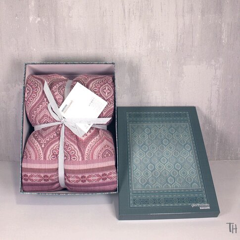 Bassetti  plaid | HANBURY P1 rose | 135/190cm