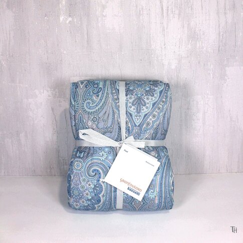 Bassetti  Plaid | ISOLABELLA C1 Azure | 155 x 220 cm