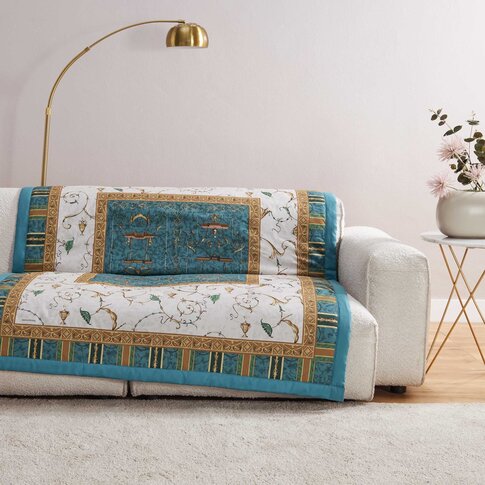 Bassetti  Plaid | Oplontis V2 verde | 135/190 cm ...cuddly soft!