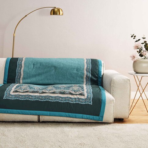 Bassetti  Plaid |  SABBIONETA V1 verde  | 135/190 cm | Limited Edition