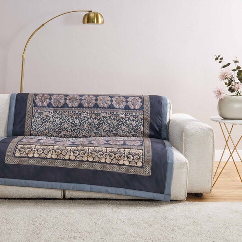 Bassetti  Plaid | TORCELLO G1 grigio | Außenmaterial: 100% Baumwolle, Füllung: 100%  Polyester