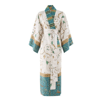 Bassetti  Kimono | OPLONTIS V2 verde | 100% Baumwolle