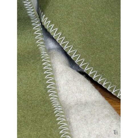 coastland  Wolldecke - WeakLikeMoss | heidegrün-creme |150/200 cm