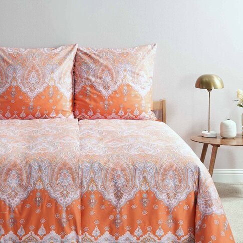 Bassetti   Bettwäsche + Kissenbezüge |   ISOLABELLA O1 orange | ...verschiedene Größen!