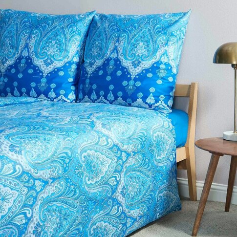Bassetti   Bettwäsche + Kissenbezüge |   ISOLABELLA B1 oceanblau | ...verschiedene Größen!