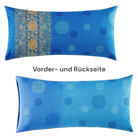 Bassetti   Bettwäsche + Kissenbezüge |   PALLAVICINO C1 blau-violett | ...verschiedene Größen!