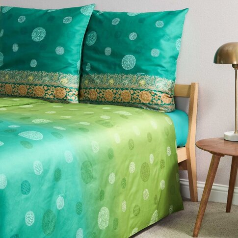 Bassetti   Bed linen + pillowcases | PALLAVICINO V1 olive-grass | ...various sizes!