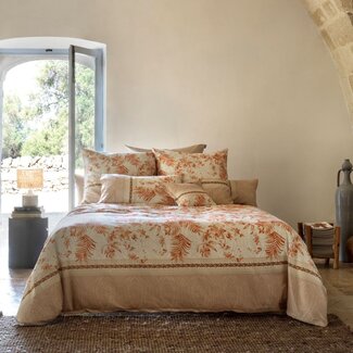 Bassetti  Bed linen | IBISCUS TATTOO 41 cream-apricot | 100% cotton