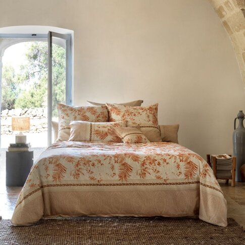 Bassetti   Bed linen + pillowcases | IBISCUS TATTOO 41 cream-apricot | ...various sizes!