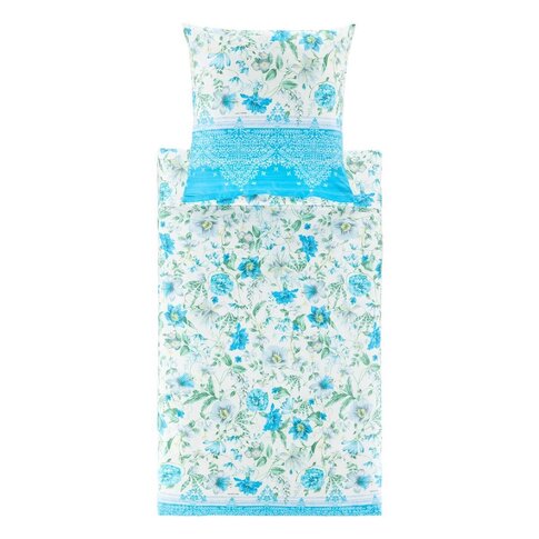 Bassetti   Bed linen or pillowcases | CASABLANCA C1 blue | ...various sizes!