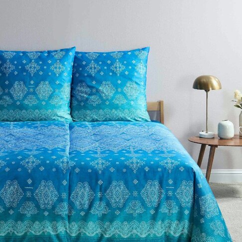 Bassetti   Bed linen or pillowcases | KERALA B1 ocean blue | ...various sizes!