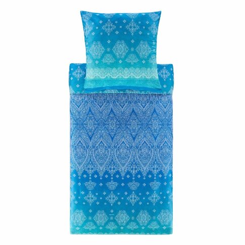 Bassetti   Bed linen or pillowcases | KERALA B1 ocean blue | ...various sizes!