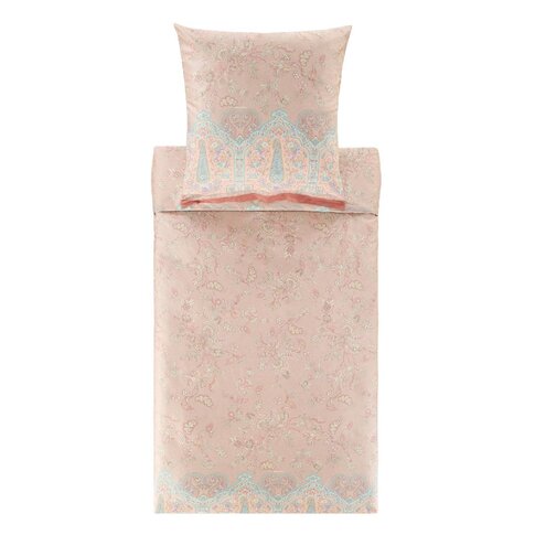 Bassetti  Bettwäsche oder Kissenbezug | INDIAN ROSES 41 pastell | 100% Baumwolle