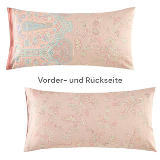 Bassetti  Pillowcase | INDIAN ROSES 41 pastel | 100% cotton