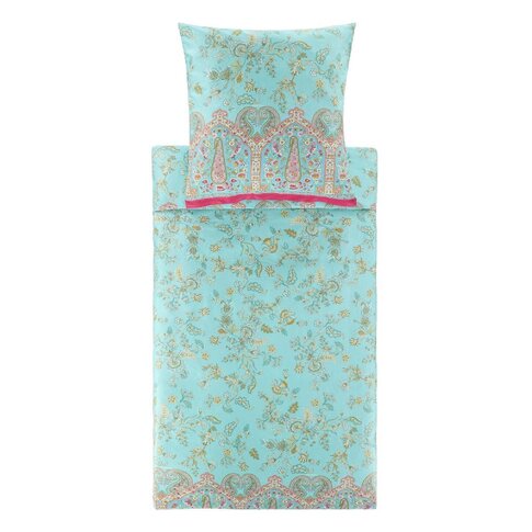 Bassetti   Bed linen | INDIAN ROSES T1 turquoise | ...various sizes!