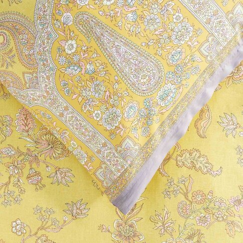 Bassetti   Bettwäsche oder Kissenbezüge | INDIAN ROSES Y1 sonne | ...verschiedene Größen!