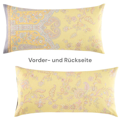 Bassetti   Bettwäsche oder Kissenbezüge | INDIAN ROSES Y1 sonne | ...verschiedene Größen!