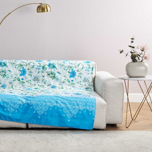 Bassetti  Granfoulard | CASABLANCA C1 blau | 100% Baumwolle