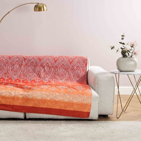 Bassetti  Granfoulard | KERALA O1 orange-rot | 100% Baumwolle