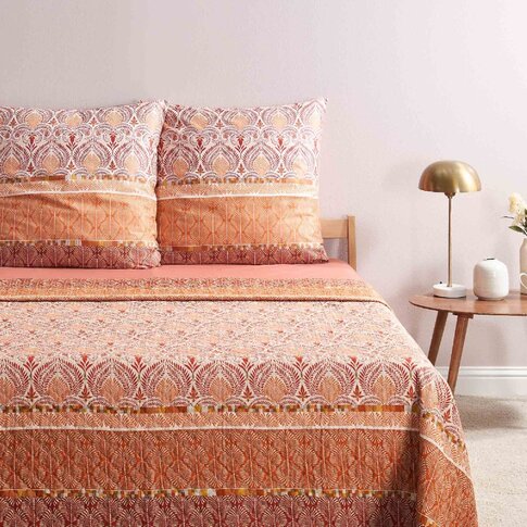 Bassetti  Bassetti bedspread | NAIROBI R1 terracotta-red | ...various sizes
